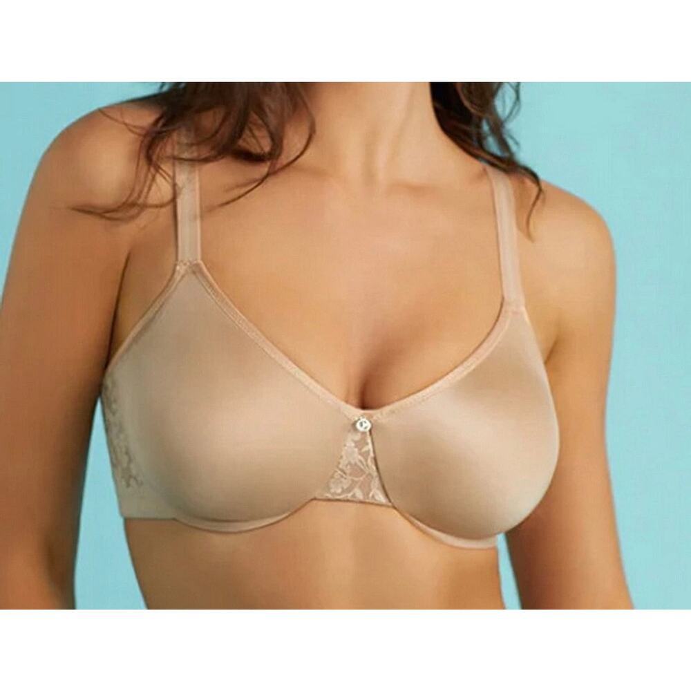 Le Mystere Women's Essential Smoother Natural Unlined Underwire Bra 38DD